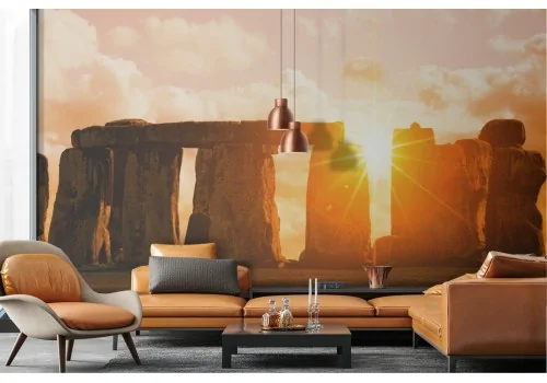 Stonehenge Sunset Landscape Wallpaper 2