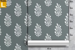 Wallpaper stylized leaves nature decoration.