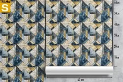 Carta da Parati Design e Stili Geometrica