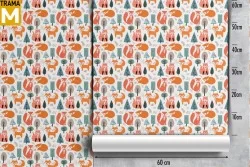 Carta da Parati Animali uccelli Decorazioni e Pattern