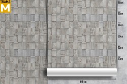3D Industrial Urban Brick Wallpaper