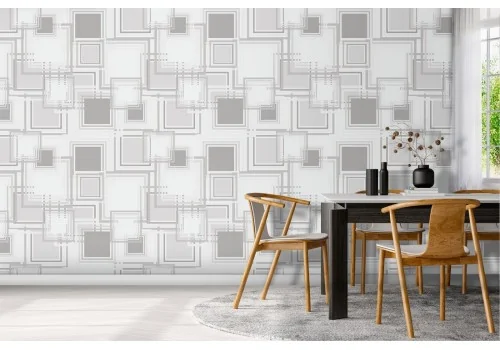 Wallpaper square pattern geometric decoration.
