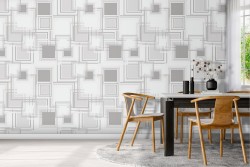 Wallpaper square pattern geometric decoration.