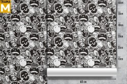 Wallpaper Decorations and Patterns Characters and Cartoons