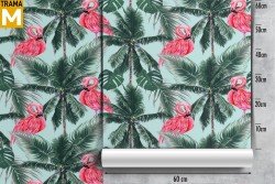 Wallpaper Tropical Trees Animals Leaves