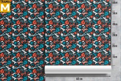 Wallpaper Decorations and Patterns Characters and Cartoons