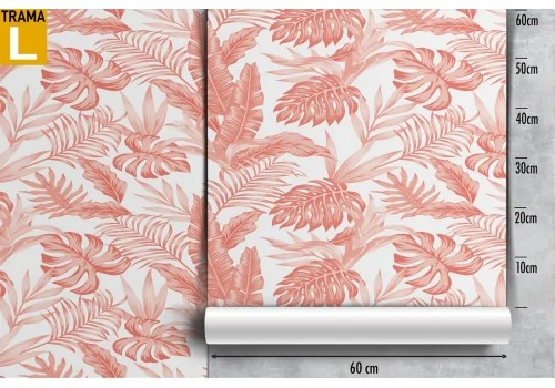 Tropical leaves stylized nature wallpaper. 2