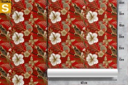 Carta da Parati Design e Stili Flora e Fauna animali Natura Fiori