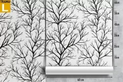 Wallpaper trees branches nature decoration.