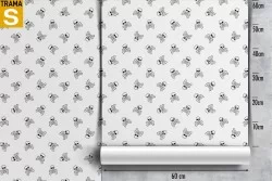 Carta da Parati Bambini Design e Stili Dark e Teschi Decorazioni e Pattern Personaggi e Cartoni