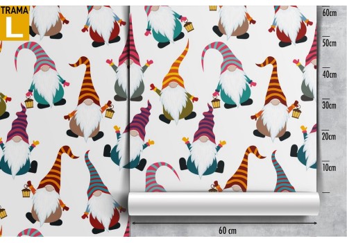 Gnome wallpaper fantasy decoration for children. 2