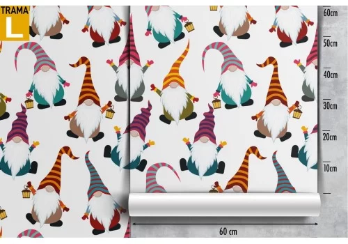 Gnome wallpaper fantasy decoration for children. 2