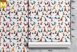 Carta da Parati Decorazioni e Pattern Fantasy Personaggi e Cartoni