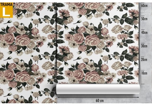 Refined roses bouquet nature wallpaper. 2