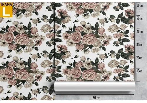 Refined roses bouquet nature wallpaper. 2