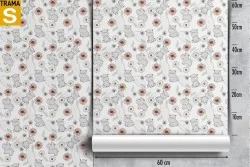 Carta da Parati Bambini Animali uccelli Decorazioni e Pattern