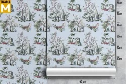 Carta da Parati animali Tropicale