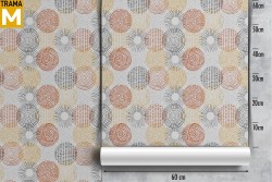 Wallpaper Decorations and Patterns Stripes and Stylized Polka Dots
