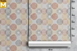 Wallpaper Decorations and Patterns Stripes and Stylized Polka Dots