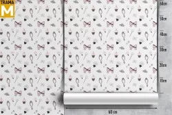 Carta da Parati Decorazioni e Pattern Principesse e ballerine