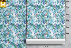 Abstract Tropical Leaves Wallpaper