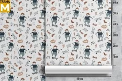 Carta da Parati Animali uccelli Decorazioni e Pattern