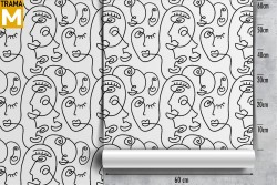 Carta da Parati Moderna Stilizzata