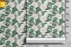 Carta da Parati Design e Stili Flora e Fauna Fiori Foglie Natura