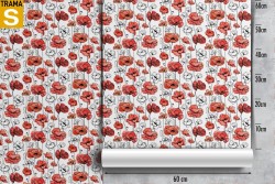 Carta da Parati Design e Stili Flora e Fauna Fiori Natura