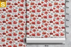 Carta da Parati Design e Stili Flora e Fauna Fiori Natura