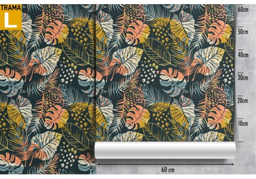 Abstract tropical leaves wallpaper nature pattern. 2