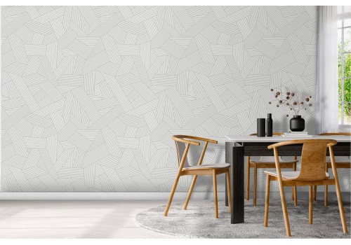 Geometric stripe pattern wallpaper.