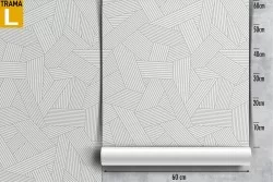 Carta da Parati pattern righe geometriche.