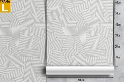 Geometric stripe pattern wallpaper.