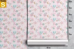 Children's Wallpaper Decorations and Fantasy Patterns Princesses and Ballerinas