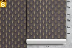 Carta da Parati Design e Stili Art Déco Vintage