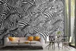 Carta da Parati Design e Stili Flora e Fauna animali Moderna Natura