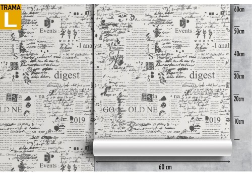 Wallpaper with modern pattern design writing. 2