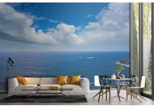 Carta da Parati paesaggio oceano mare