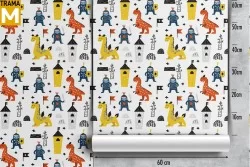 Wallpaper Decorations and Fantasy Patterns Characters and Cartoons