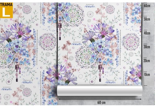 Abstract flowers nature modern design wallpaper pattern. 2