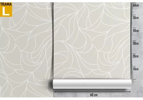 Wallpaper with stylized lines and waves modern design. 2