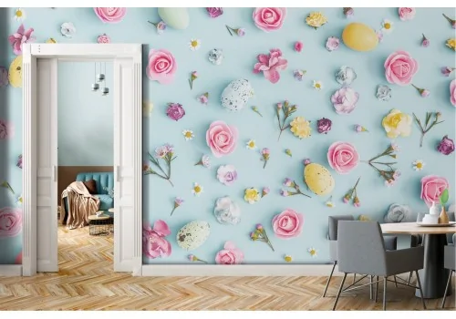 Floral Wallpaper Modern Decoration