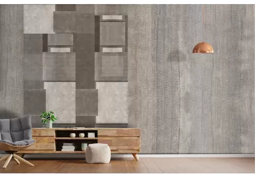 Carta da Parati superficie cemento calpestabile