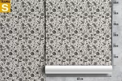 Carta da Parati Design e Stili Flora e Fauna Astratta Fiori Natura