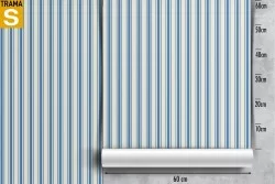 Carta da Parati Bambini Design e Stili Righe e A pois Righe e Onde