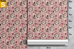 Wallpaper Design and Styles Flora and Fauna Flowers Nature Vintage