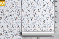 Pirate Decorations and Pattern Wallpaper