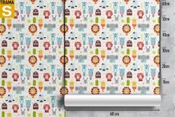 Children's Wallpaper Animals Birds Decorations and Patterns