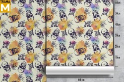 Modern Dark and Skulls Wallpaper